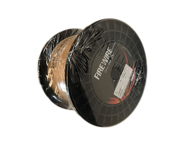 010 (.25mm) 11 Lb Fire Wire DM wire: P5 spool size with 5 kgs of wire,  non-paraffin.